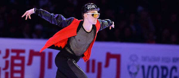 Узбекистанский фигурист Миша Ге Узбекистанский фигурист Миша Ге - Sputnik Узбекистан