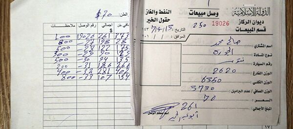 Документы о добыче и торговле нефтью ИГ - Sputnik Узбекистан