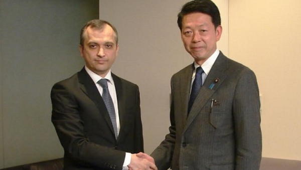 Участие делегации Узбекистана на совещании Центральная Азия + Япония - Sputnik Узбекистан