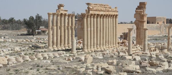 Разрушенная историческая часть Пальмиры - Sputnik Узбекистан