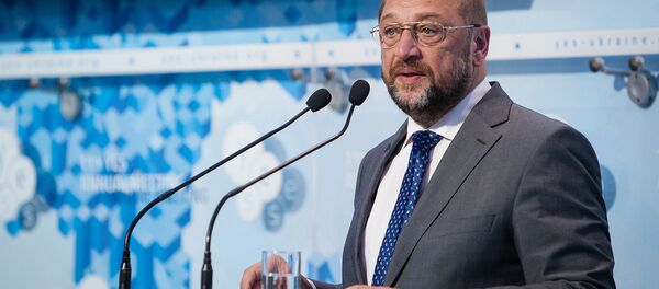 Европарламент раиси Мартин Шульц Европарламент раиси Мартин Шульц - Sputnik Ўзбекистон