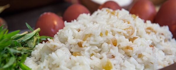 Рис вареный, архивное фото - Sputnik Узбекистан