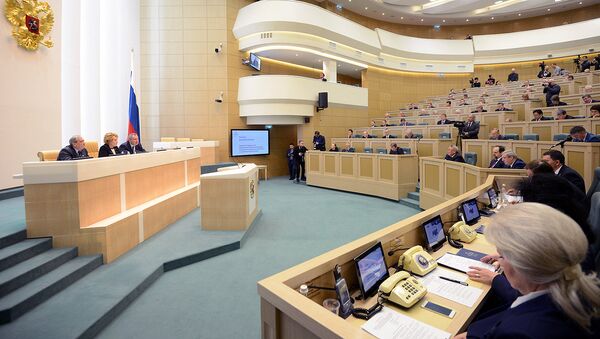 Заседание президиума в Совете Федерации - Sputnik Узбекистан
