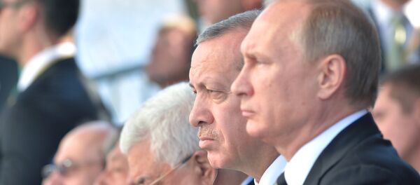 Россия президенти Путин ва Туркия президенти Эрдўғон Россия президенти Путин ва Туркия президенти Эрдўғон - Sputnik Ўзбекистон