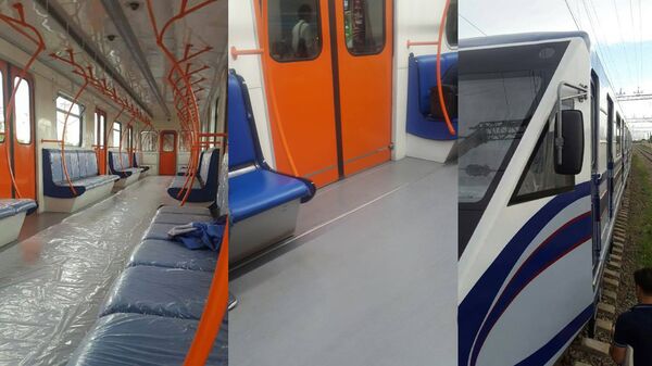 В сети появились фото обновленного поезда метро Ташкента В сети появились фото обновленного поезда метро Ташкента - Sputnik Узбекистан