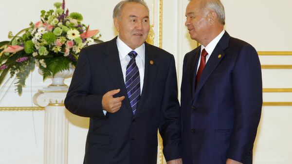 Nursultan Nazarbayev, Islam Karimov - Sputnik O‘zbekiston