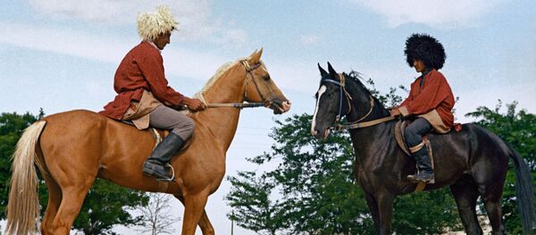 Ахалтекин зотли отлар Ахалтекин зотли отлар - Sputnik Ўзбекистон