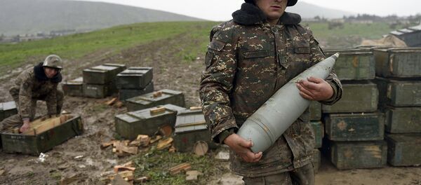 Ситуация в зоне карабахского конфликта Ситуация в зоне карабахского конфликта - Sputnik Узбекистан