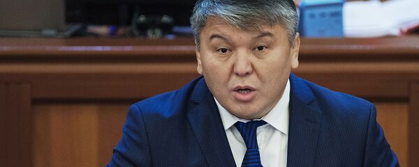 Министр экономики и промышленности Киргизии Арзыбек Кожошев Министр экономики и промышленности Киргизии Арзыбек Кожошев - Sputnik Узбекистан