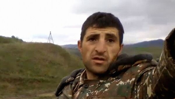 Сбитый азербайджанский беспилотник - Sputnik Узбекистан