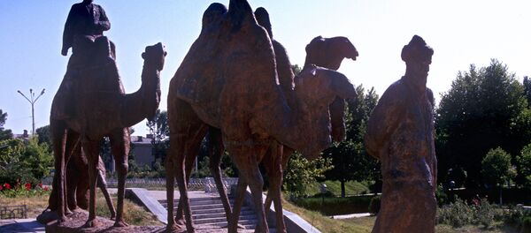 Буюк Ипак Йўли ёдгорлиги. Самарқанд - Sputnik Ўзбекистон