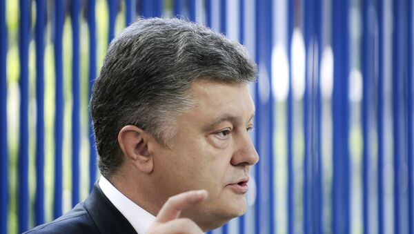 Prezident Ukraini Petr Poroshenko - Sputnik O‘zbekiston
