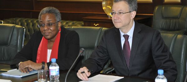 Ўзбекистон ТИВ раҳбари АҚШ Давлат котиби билан учрашди - Sputnik Ўзбекистон