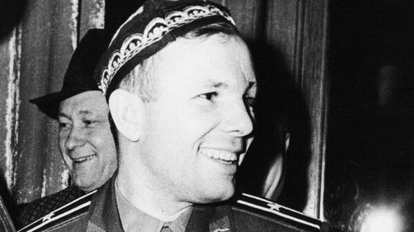 Kosmonavt Yuriy Gagarin v Tashkente - Sputnik O‘zbekiston