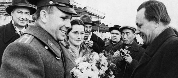 Космонавт Юрий Гагарин в Ташкенте - Sputnik Узбекистан