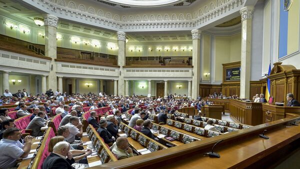 Внеочередное пленарное заседание Верховной Рады Украины - Sputnik Узбекистан