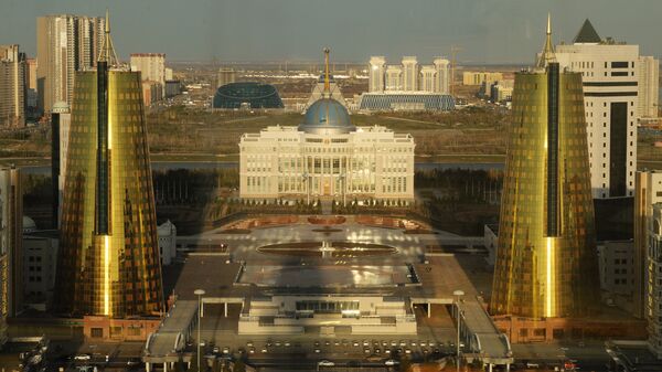 Дворец Президента Ак орда в Астане - Sputnik Узбекистан