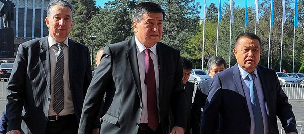 Премьер-министр Сооронбай Жээнбеков Премьер-министр Сооронбай Жээнбеков - Sputnik Ўзбекистон