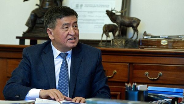 Premyer-ministr Sooronbay Jeenbekov - Sputnik Oʻzbekiston