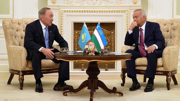 Президенты Нурсултан Назарбаев и Ислам Каримов - Sputnik Узбекистан