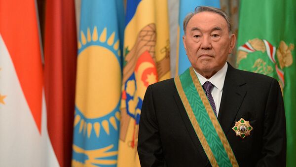 Qozogʻiston prezidenti Nursulton Nazarboyev - Sputnik Oʻzbekiston