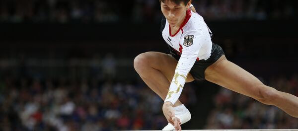 Оксана Чусовитина на Олимпиаде в Лондоне Оксана Чусовитина на Олимпиаде в Лондоне - Sputnik Узбекистан