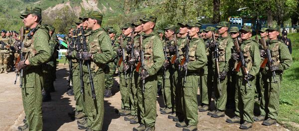 Старт учений ОДКБ Поиск-2016 – Таджикистан Старт учений ОДКБ Поиск-2016 – Таджикистан - Sputnik Узбекистан