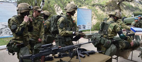 Старт учений ОДКБ Поиск-2016 – Таджикистан Старт учений ОДКБ Поиск-2016 – Таджикистан - Sputnik Узбекистан