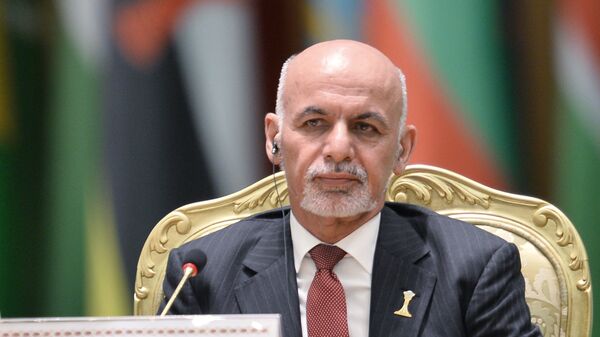 Prezident Afganistana Moxammad Ashraf Gani - Sputnik Oʻzbekiston
