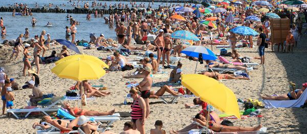 Пляж - Sputnik Узбекистан