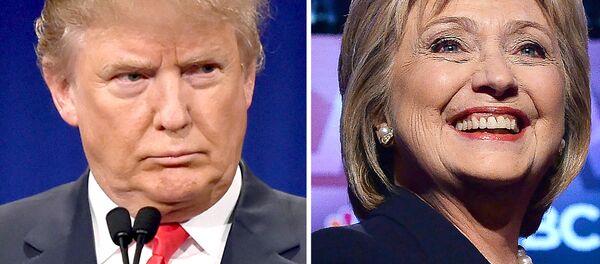 Дональд Трамп ва Хилари Клинтон - Sputnik Ўзбекистон