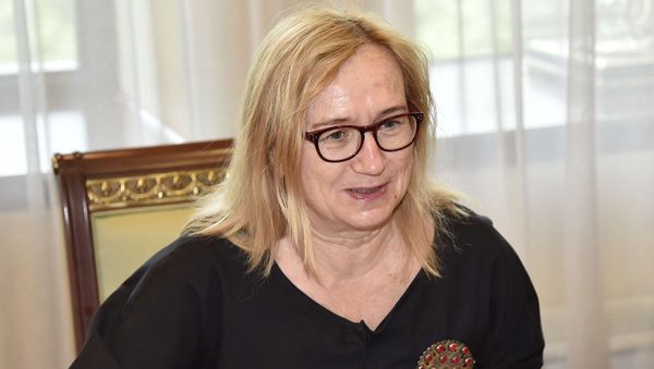 Представитель МИД Австрийской Республики Хайдемарию Гюрер Представитель МИД Австрийской Республики Хайдемарию Гюрер - Sputnik Узбекистан