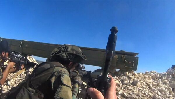 Военные сирийской армии сняли на GoPro обстрелы позиций боевиков - Sputnik Узбекистан