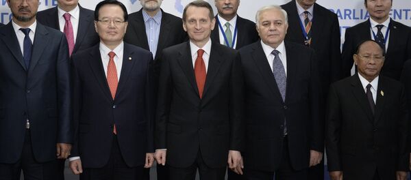 Первое совещание спикеров парламентов стран Евразии Первое совещание спикеров парламентов стран Евразии - Sputnik Узбекистан