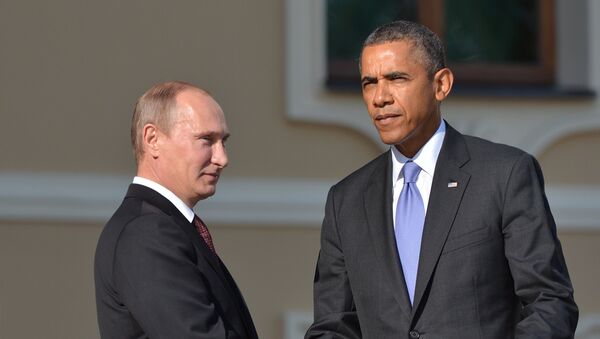 Putin va Obama - Sputnik O‘zbekiston