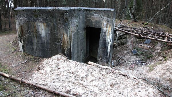 ДОТ около военной части в Рудбаржи - Sputnik Узбекистан