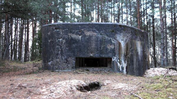 ДОТ около военной части в Рудбаржи - Sputnik Узбекистан