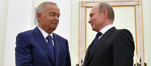 Rossiya prezidenti Vladimir Putinning O‘zbekiston prezidenti Islom Karimov bilan uchrashuvi Rossiya prezidenti Vladimir Putinning O‘zbekiston prezidenti Islom Karimov bilan uchrashuvi - Sputnik O‘zbekiston
