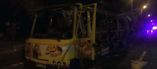 Взрыв автобуса в Ереване - Sputnik Узбекистан