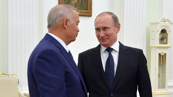 Встреча президента РФ В. Путина с президентом Узбекистана И. Каримовым - Sputnik Узбекистан