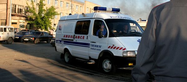 Машина скорой помощи, Армения. Машина скорой помощи, Армения. - Sputnik Узбекистан