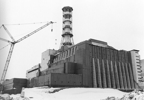 Ленин номли Чернобыл атом электр станцияси биноси - Sputnik Ўзбекистон