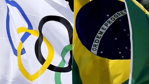 Олимпийский и бразильский фланги. - Sputnik Узбекистан
