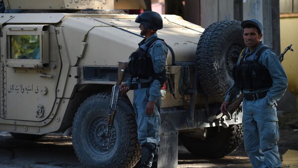 Афганские полицейские в Кабуле.  - Sputnik Ўзбекистон