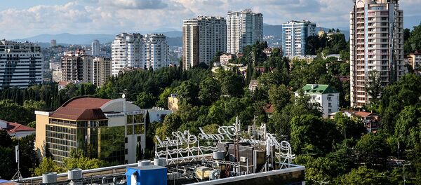 Вид из отеля Hyatt на Сочи - Sputnik Узбекистан