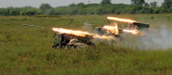 Бараварига ўт очиш ракета қурилмаси Бараварига ўт очиш ракета қурилмаси - Sputnik Ўзбекистон