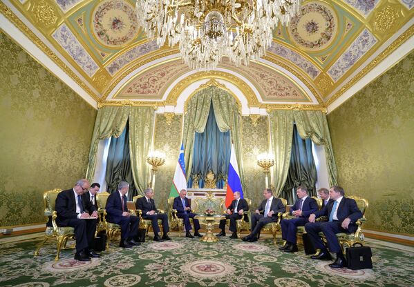 Переговоры Ислама Каримова и Владимира Путина - Sputnik Узбекистан