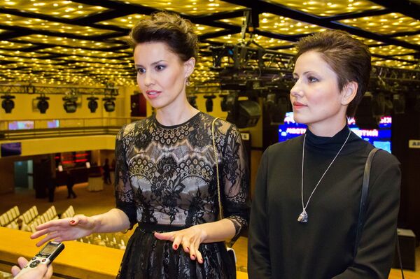 Автор сценария Фарида Курбангалеева и продюссер Лейсан Ситдикова Автор сценария Фарида Курбангалеева и продюссер Лейсан Ситдикова - Sputnik Узбекистан