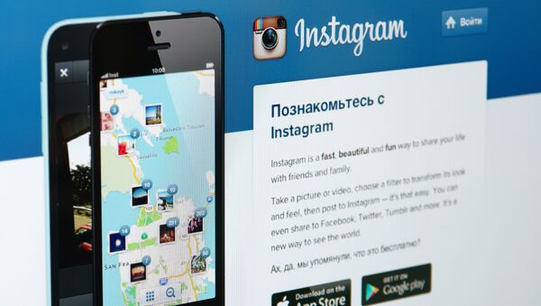 Начальная страница социальной сети Instagram - Sputnik Узбекистан