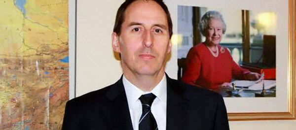 Дипломат из Великобритании Джордж Эдгар Дипломат из Великобритании Джордж Эдгар - Sputnik Узбекистан